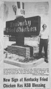 KSB Helps KFC Design a Sedona Friendly Sign