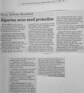 Protect Our Riparian Areas!